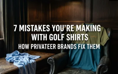 7 Mistakes You're Making With Golf Shirts (And How Privateer Brands Fix Them)
