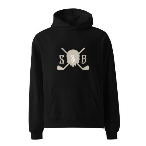 Shadow Utility black golf hoodie with tactical streetwear design