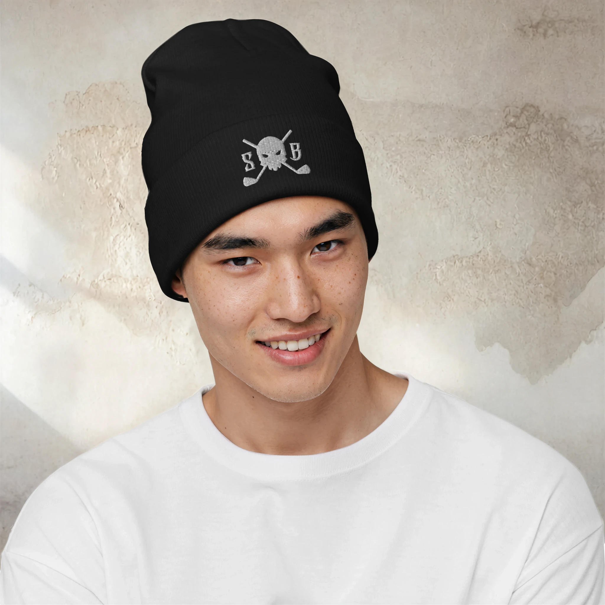 Covert - The Golf Watch Cap 2 | Skull and Bogeys - Golf brand with skull logo and premium headwear Covert - The Golf Watch Cap - Image 2