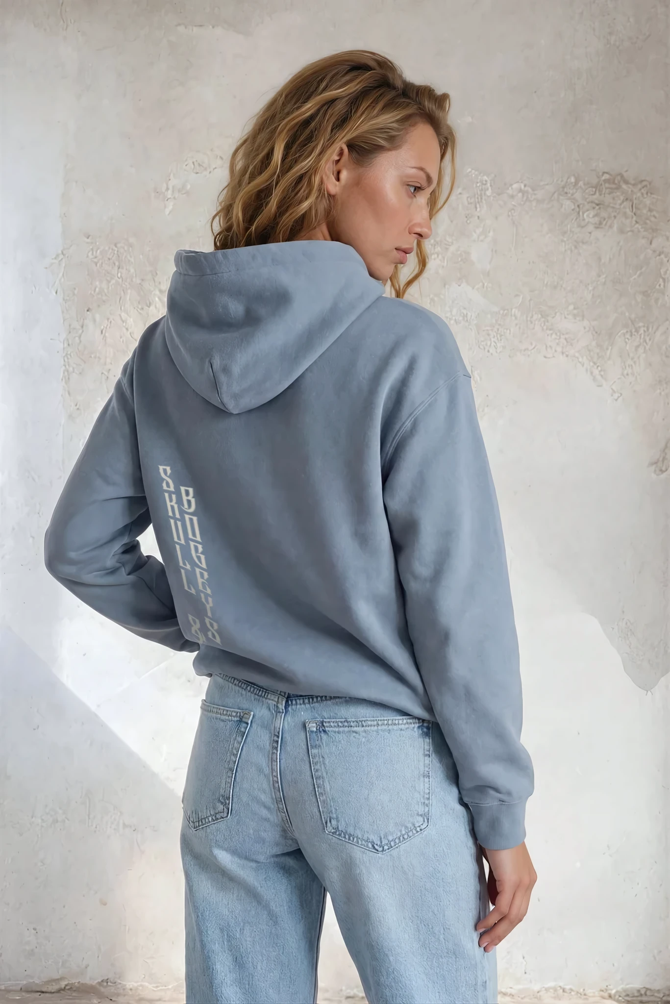 unisex-garment-dyed-lightweight-fleece-hooded-sweatshirt-i-comfort-colors-1467-blue-jean-back-6988c94d1b792-women bottom 02_front-women footwear 2_front-Melody-Stucco Wall-2 the hero's journey