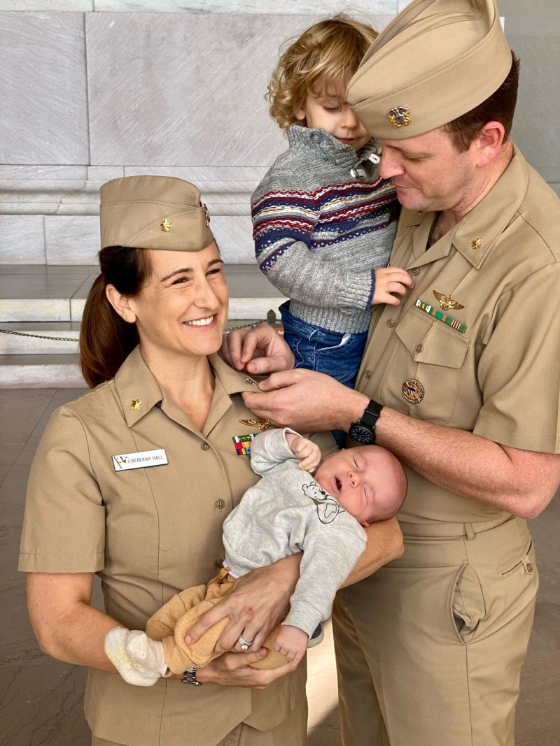 Golf course in the mist