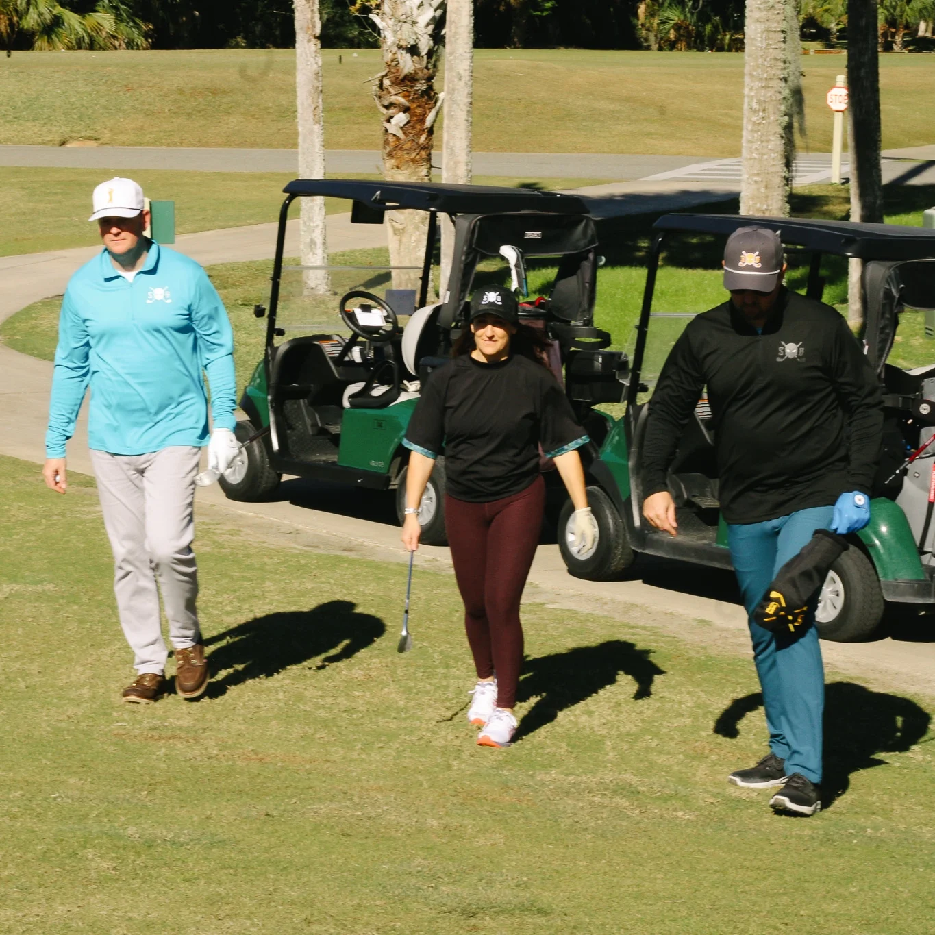 crew mock neck golf shirt