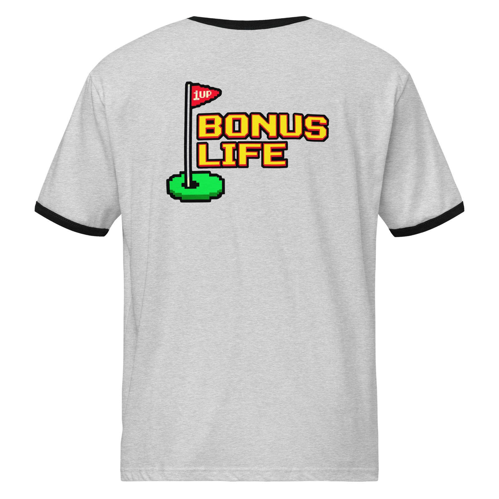 The Bonus Life Ringer - Recovery Support T-Shirt 8 | Skull and Bogeys - Golf brand with skull logo and premium headwear The Bonus Life Ringer - Recovery Support T-Shirt - Image 8